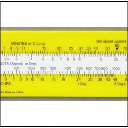 Speed-Time-Distance Slide Rule NATO Pattern