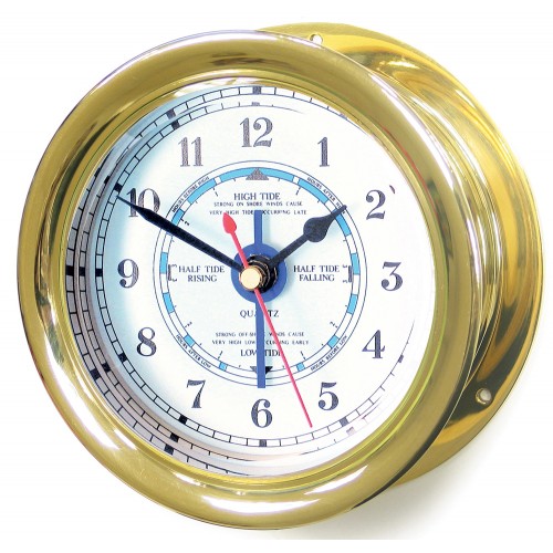 Brass Capstan Tide Clock