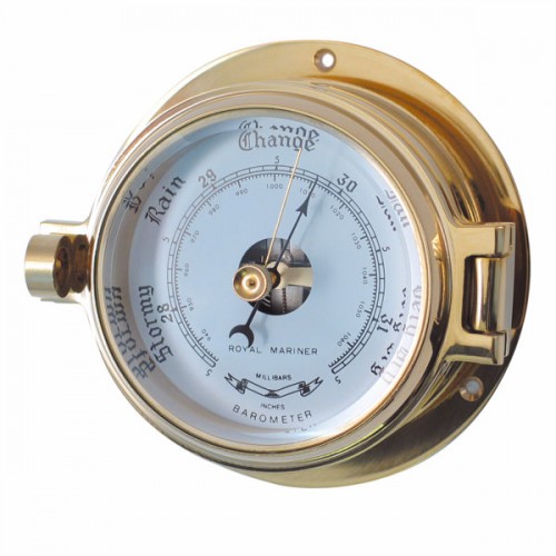 Brass Latch Barometer