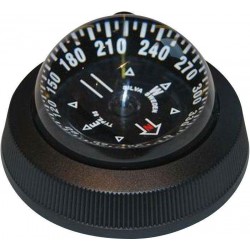 Silva 85E Flush Mount Compass - White/Black, Illuminated (37174-0011)