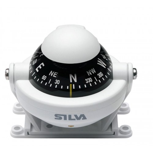 Silva 58 Star - Bracket Mount Compass - White Silva 58 Star - Bracket Mount Compass - White