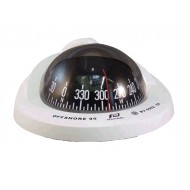 Plastimo Offshore 95 Flush Mount Compass - White Body, Black Conical Card (65737) Plastimo Offshore 95 Flush Mount Compass - White Body, Black Conical Card (65737)