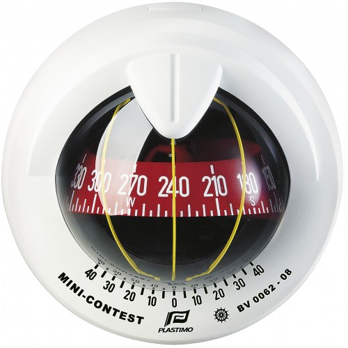 Plastimo Mini-Contest - Bulkhead Compass White ( 65743)