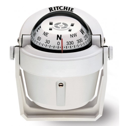 Ritchie Navigation B51W - Explorer Compass Bracket Mount Power White