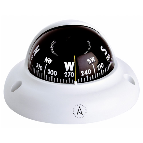 Autonautic Instrumental C3002 - Surface Mount Compass - White