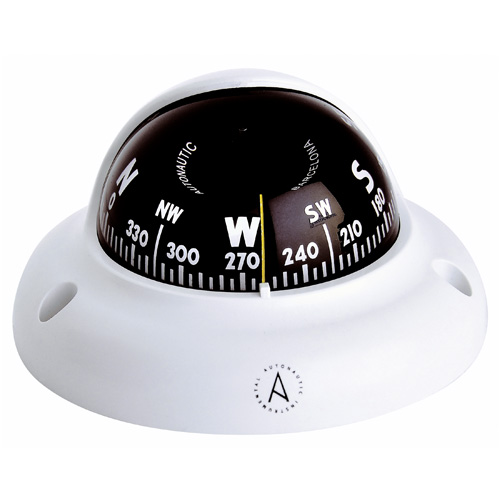 Autonautic Instrumental C3002K - Surface Mount Kayak Compass - White