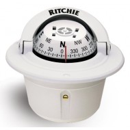 Ritchie Navigation F50W - Explorer Compass Flush Mount Power White