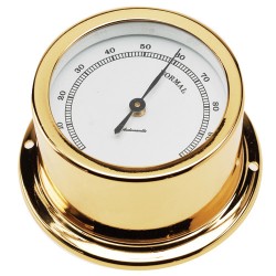 Gold Plated Hygrometer (50mm Dial) Gold Plated Hygrometer (50mm Dial)