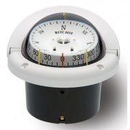 Ritchie Helmsman Flush Mount Compass - White Body, White Conical Card (HF743W) Ritchie Helmsman Flush Mount Compass - White Body, White Conical Card (HF743W)