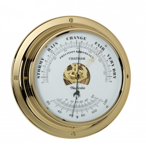 Chatham Barometer (QuickFix), Brass