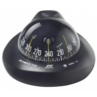 Plastimo Olympic 115 Flush Mount Compass - Black Body, Black Conical Card (60913)