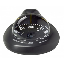 Plastimo Olympic 115 Flush Mount Compass - Black Body, Black Flat Card (60997) Plastimo Olympic 115 Flush Mount Compass - Black Body, Black Flat Card (60997)