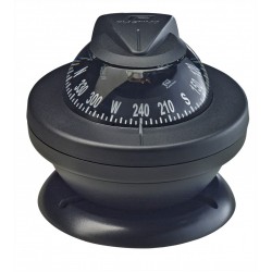 Plastimo Offshore 55 Bracket Mount Compass - Black Body, Black Conical Card (63854) Plastimo Offshore 55 Bracket Mount Compass - Black Body, Black Conical Card (63854)