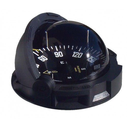 Plastimo Olympic 135 Flush Mount Compass - Black Body, Black Flat Card (65476) Plastimo Olympic 135 Flush Mount Compass - Black Body, Black Flat Card (65476)