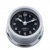 Chrome Quartz Clock (50mm Black Dial) Chrome Quartz Clock (50mm Black Dial)