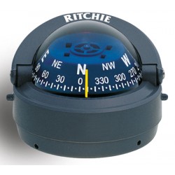 Ritchie Navigation S53G - Explorer Compass Surface Mount Power Grey