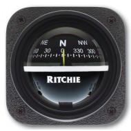 Ritchie Navigation V537 - Explorer Compass Bulkhead Mount Power Black Ritchie Navigation V537 - Explorer Compass Bulkhead Mount Power Black