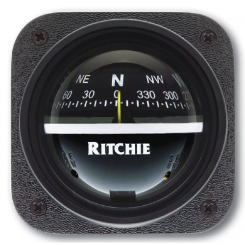 Ritchie Navigation V537 - Explorer Compass Bulkhead Mount Power Black