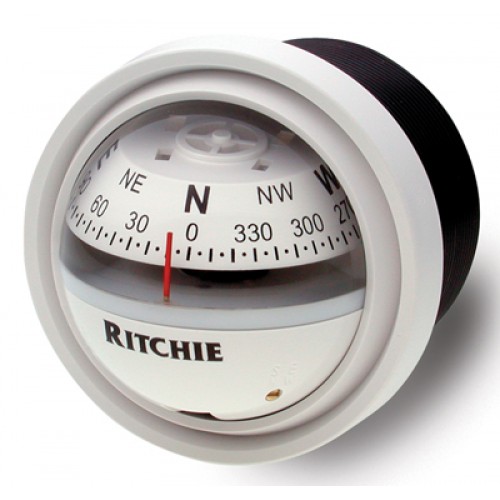 Ritchie Navigation V57W2 - Explorer Compass Dash Mount Power White