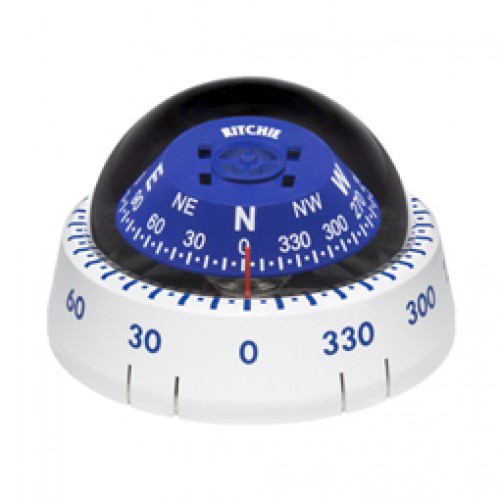 Ritchie Kayak Compass White Surface Mount