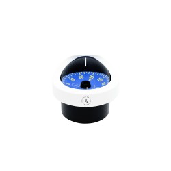Autonautic C12/110 Flush Mount Compass - White Body, Blue Flat Card (C12/110-0013) Autonautic C12/110 Flush Mount Compass - White Body, Blue Flat Card (C12/110-0013)