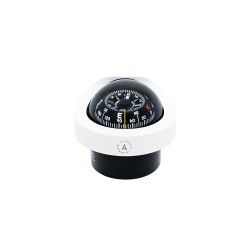 Autonautic C12/110 Flush Mount Compass - White Body, Black Conical Card (C12/110-0014) Autonautic C12/110 Flush Mount Compass - White Body, Black Conical Card (C12/110-0014)