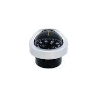 Autonautic C12/110 Flush Mount Compass - Silver Body, Black Flat Card (C12/110-0015) Autonautic C12/110 Flush Mount Compass - Silver Body, Black Flat Card (C12/110-0015)