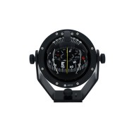 Autonautic C8 Bracket Mount Compass - Black Body, 100mm Black Cylindrical Card (C8-0027)