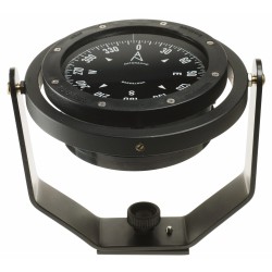 Autonautic CHH Bracket Mount Compass - Black Body, Black Flat Card (CHH-0096)