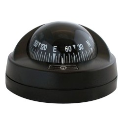 Riviera Aries Surface Mount Compass - Black Base, Black Card (62.00405.09)