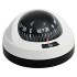 Riviera Aries Surface Mount Compass - White/Black Base, Black Card (62.00405.04)