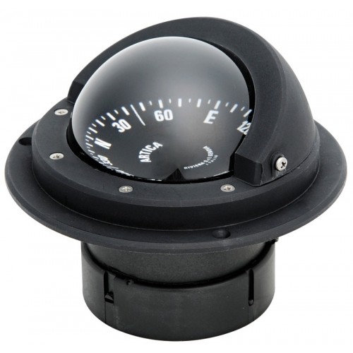 Riviera Artica Compass (BA1) - Flush Mount - Black Body With Black Card