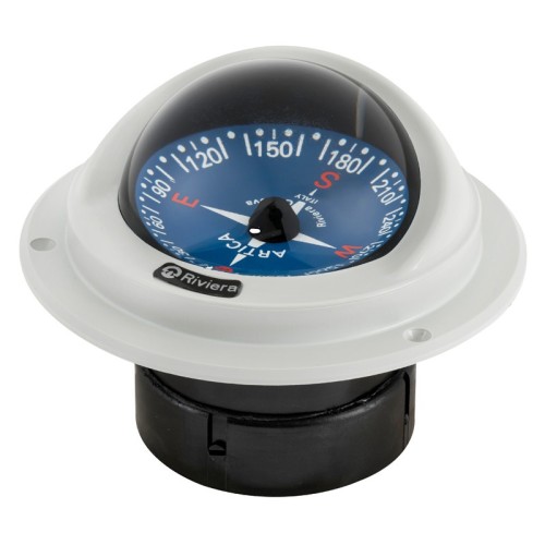 Riviera Artica BA1 Flush Mount Compass - Grey Body, Blue Flat Card (62.00301.11) Riviera Artica BA1 Flush Mount Compass - Grey Body, Blue Flat Card (62.00301.11)