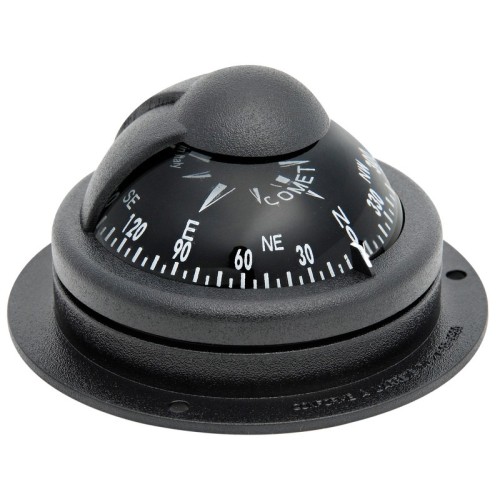 Riviera Comet BC1 Surface Mount Compass - Black, Black Card (62.00202.01) Riviera Comet BC1 Surface Mount Compass - Black, Black Card (62.00202.01)