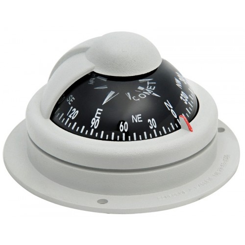Riviera Comet Compass (BC1) - Surface Mount - Grey With Black Card
