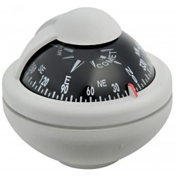 Riviera Comet Compass (BC2) - Bracket Mount - Grey With Black Card Riviera Comet Compass (BC2) - Bracket Mount - Grey With Black Card