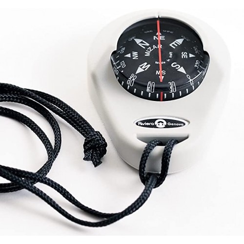 Riviera Mizar Hand Bearing Compass (Grey)