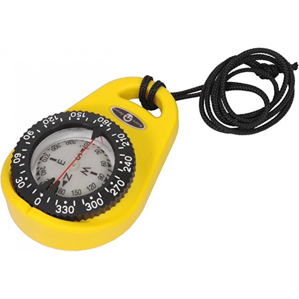 Riviera Orionr Hand Bearing Compass (Yellow)