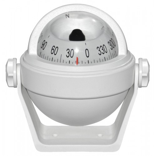 Riviera Stella Compass (BS2) - Bracket Mount - White Body With White Card