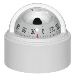 Riviera Stella BS1 Surface Mount Compass - White Body, White Card (62.00059.02)