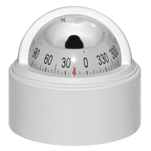 Riviera Stella BS1 Surface Mount Compass - White Body, White Card (62.00059.02) Riviera Stella BS1 Surface Mount Compass - White Body, White Card (62.00059.02)