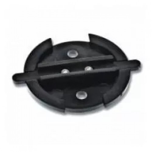 Riviera Aries Compass (BAR) - Surface Mount - Black Base With Black Card